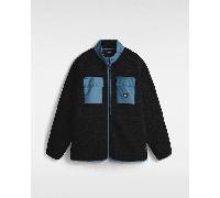 Vans - Debrusk Loose Sherpa Sweatshirt, Man, Black, Size: L