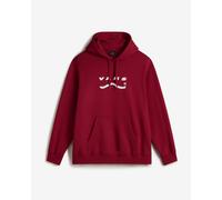 Vans Determined Pullover Hoodie Red White - L