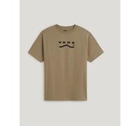 Vans Determined Short Sleeve T-Shirt Brown Black - S