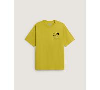 Vans - Distorted Reality SS Tee Dusty Gold, Man, Yellow, Size: M