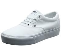 Vans Women's Doheny Platform Sneaker, White Canvas White 0rg, 3 UK