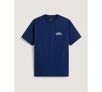 Vans Double Standard Short Sleeve T-Shirt Navy Blue White - L