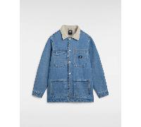 Vans - Drill Chore Denim Sherpa Jacket, Man, Blue, Size: S