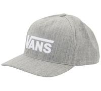 Vans Drop V Logo Snapback, Cement Heather, One Size