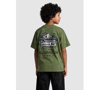 Vans Dumpster Raccoon Kids T-Shirt green balsam T04