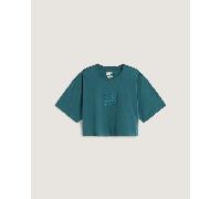 Vans - Ellipse Relax Crop T-Shirt, Woman, Green, Size: XXS