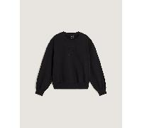 Vans - Ellipse Retro Crew Sweater, Woman, Black, Size: L