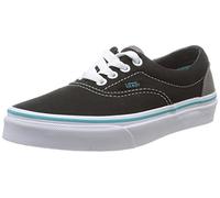 Vans Era, Unisex Kids' Low-Top Sneakers, Black ((Pop) Black/Blue Curacao), 2 UK (33 EU)