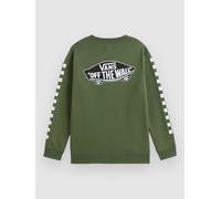 Vans Exposition Check Ii Crew Kids Sweater pine forest XL