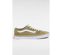 Vans Men's Filmore Decon Sneaker, Suede/Canvas Olive/White, 8 UK