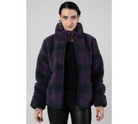 Vans - Foundry Plaid High Pile Puff Green Gables - Jacket - purple - M - Shell: 100% Polyester; Lining: 100% Nylon,Fleece M