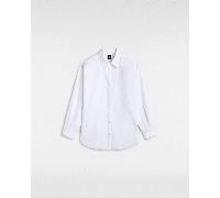 Vans - Gillian Button Down Shirt, Woman, White, Size: XS