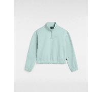 Vans - Girls Mock Sweatshirt (8-14 Years), Blue, Size: XL