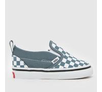 Vans Grey Classic Slip-on V Boys Toddler Trainers UK 4 (EU 20)