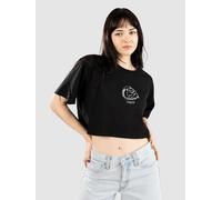Vans Grinning Face Relax Crop T-Shirt black S