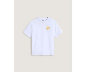 Vans - Heavy Thinker Loose Fit Short Sleeve T-Shirt, Man, White, Size: L