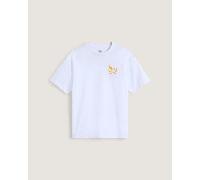 Vans - Heavy Thinker Loose Fit Short Sleeve T-Shirt, Man, White, Size: XS