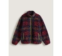 Vans - Heights fleece Full Zip Fleece, Man, Burgundy, Size: S