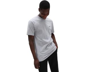 Vans Herren T-Shirt Left Chest Logo Tee Athletic Heather-Black