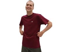 Vans Herren T-Shirt Mn Left Chest Logo Tee Burgundy