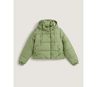 Vans - Hillgate Cropped Puffer Jacket, Woman, Green, Size: S
