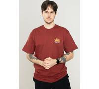 Vans - Holder St Classic Syrah/White/Old Gold - T-Shirt - burgundy - L - 100% Cotton L