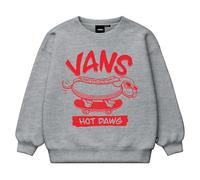 Vans - Kids Hot Dawg Crew Sweatshirt (2-8 years), Grey, Size: 7-8Y