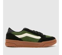 Vans Hylane Trainers in Black & Green UK 8 (EU 42)