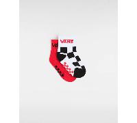 Vans - Infant Drop V Classic Socks (2 Pairs), Red, Size: One size