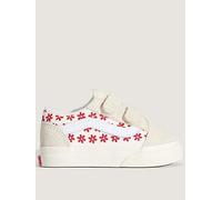 Vans Infant Old Skool Trainers, Red, Size 7 Younger Red