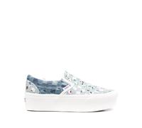 Vans interwoven floral-design sneakers - Blue 4-5-5.5-6