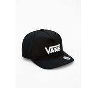 Vans - Kids Drop V Logo Snapback Hat, Black, Size: One size