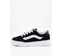 Vans Junior Hylane Ps Trainers - Black/White, Black/White, Size 3 Older Black/White