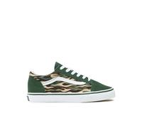 Vans Junior Old Skool Trainers / Green Camo Flame / RRP £50