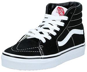 Vans K Sk8-hi, Unisex Kids' Hi-Top Sneakers, Black (black/true White), 1 UK(32 EU)