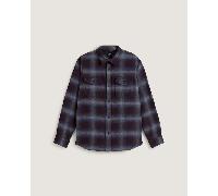 Vans - Kids Bixby Plaid Flannel Shirt (8-14 years), Navy, Size: L