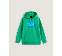 Vans - Kids By Vans Graff Pullover Hoodie (8-14 Years), Green, Size: S