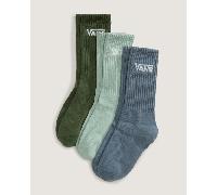 Vans - Kids Classic Crew Socks (3 Pairs), Blue, Size: XXS (10-12.5 )