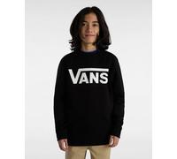 Vans Kids' Classic Crew Sweatshirt - Black Soft Cotton Comfort