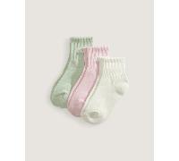 Vans - Kids Classic Half Crew Socks (3 Pairs), White, Size: XXS (10-12.5 )
