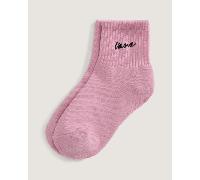 Vans - Kids Classic Script Half Crew Socks (1 pair), Pink, Size: XS ( 13-2.5 )