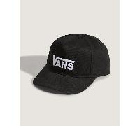 Vans - Kids Drop V Logo Snapback Hat, Black, Size: One size