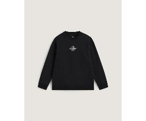 Vans - Kids Food Spot Crew Pullover, Black, Size: L