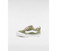 Vans - Kids Knu Skool Shoes (4-8 Years), Green, Size: 1.5