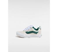 Vans - Kids Knu Skool Shoes (4-8 Years), Green, Size: 13