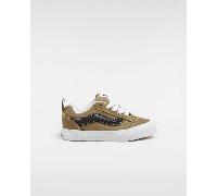 Vans - Kids Knu Skool Shoes (4-8 years), Green, Size: 13