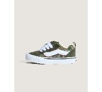 Vans - Kids Knu Skool Shoes (4-8 years), Green, Size: 13