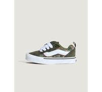Vans - Kids Knu Skool Shoes (4-8 years), Green, Size: 2