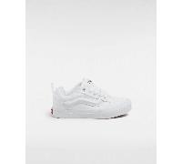 Vans - Kids Knu Skool Shoes (4-8 Years), White, Size: 1.5