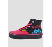Vans - KPop Demon Hunters x Vans Kids Authentic Hi 2.0 Zip Shoe (4-8 years), Black, Size: 1